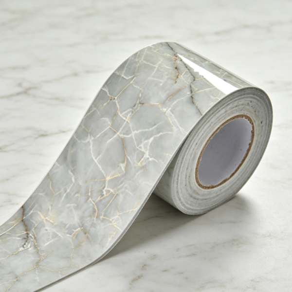 Marble BGC Self-Adhesive Waterproof Waist Line Sticker