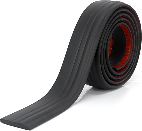 Black Self-Adhesive Vinyl Cove Base Molding