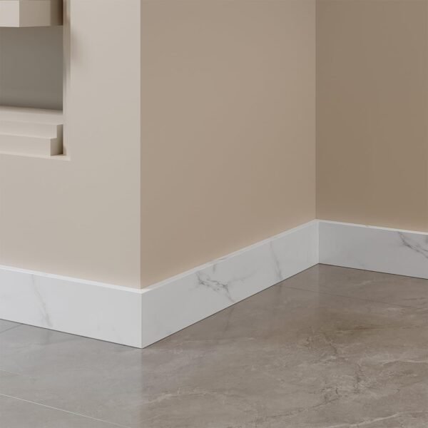 Marble PVC Self-Adhesive Ceiling Molding Trim 12-Pack