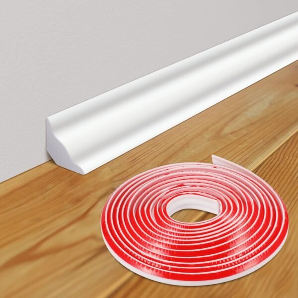 White Flexible Self-Adhesive Quarter Round